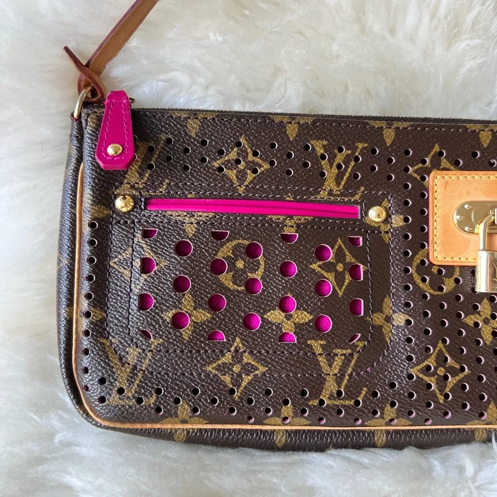 Louis Vuitton Perforated Monogram Clutch - Picture 2 of 10